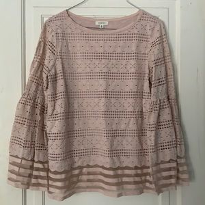 Max Studio Medium Lace Top